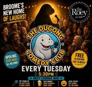 Dugong Comedy Club at The Lounge Bar Broome