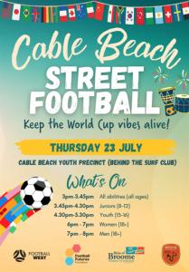 Cable Beach Street Football