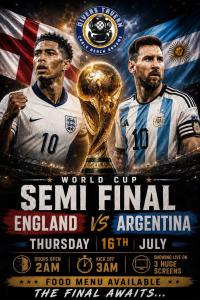 World Cup Semi Final at Divers Tavern