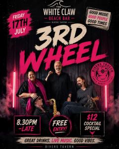 Live Music: 3RD Wheel at Divers Tavern