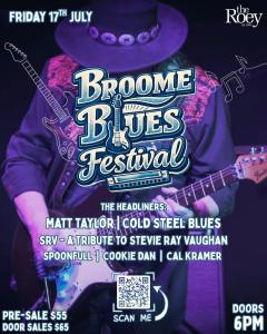 Broome Blues Festival 2026 at The Roey