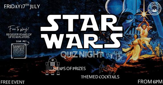 Star Wars Quiz Night at Pearlers