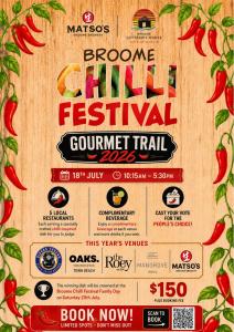 Broome Chilli Festival Gourmet Trail 2026
