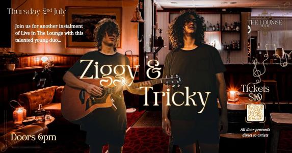 Ziggy and Tricky: Live in the Lounge Bar