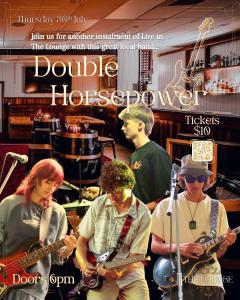 Live in The Lounge: Double Horsepower