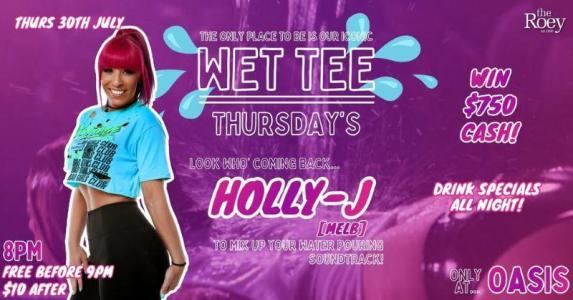Wet T Shirt Comp at The Roey