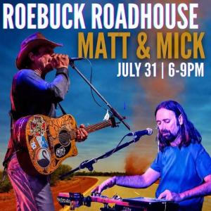 Live music at Roebuck Roadhouse