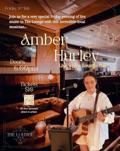 Live Music Friday in The Lounge: Amber Hurley