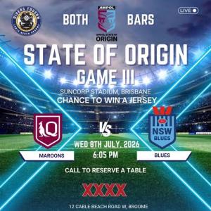 State of Origin at Divers Tavern