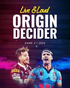 State of Origin Game 3 at Spinifex Cable Beach
