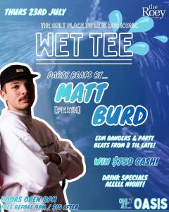 Wet T Shirt Comp at The Roey