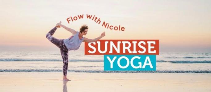 Flow with Nicole Sunrise Yoga at Walmanyjun Cable Beach