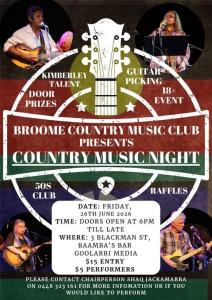 NAIDOC Country Music Night at Goolarri