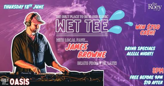Wet T Shirt Comp at The Roey