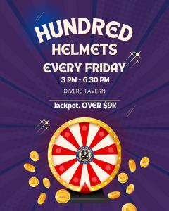 Hundred Helmets - Divers Tavern from 3pm
