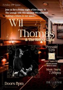 WIL THOMAS & the Riding Light