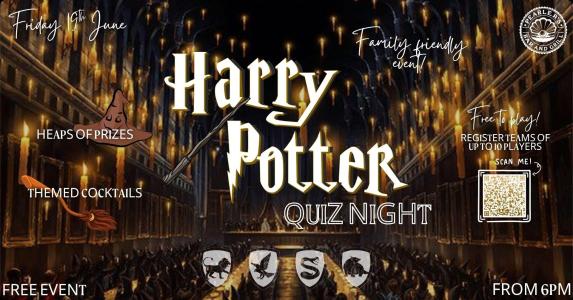 Harry Potter Quiz Night at Pearlers Bar & Grill