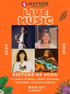 Sisters of Song at Matso's Broome