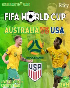 FIFA World Cup: AUSTRALIA vs USA