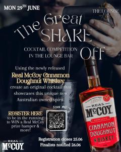The Great SHAKE Off﻿ Real McCoy Cinnamon Doughnut Whiskey Cocktail Competition