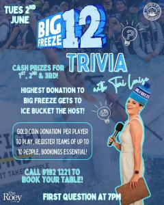 Big Freeze Trivia Tuesday