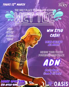 Wet T Shirt Comp at The Roey