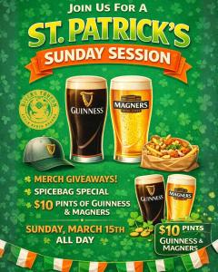 St. Patrick's Sunday Session