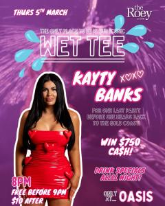 Wet T Shirt Comp at The Roey