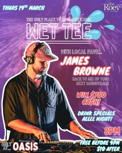 Wet T Shirt Comp at The Roey