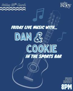 Dan and Cookie Live in Sports Bar