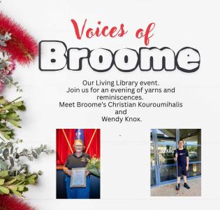 Voices of Broome - Library event