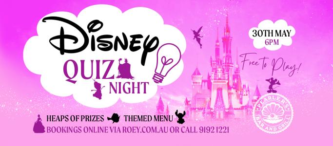 Disney Quiz Night