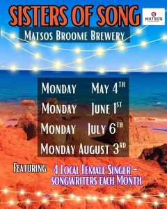 Sisters of Song at Matso's Broome