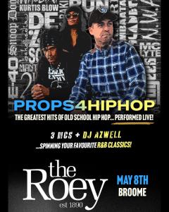 90's HIP HOP PARTY! | Props 4 Hip Hop LIVE at The Roey, Broome