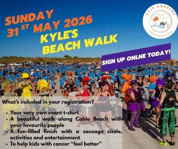 Kyle's Cable Beach Walk