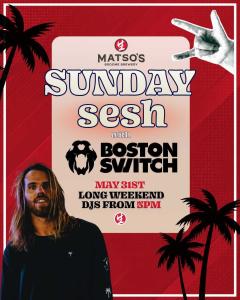 Sunday Sesh with DJ's at Matso's Broome