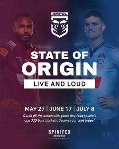 Spinifex State of Origin Game 1