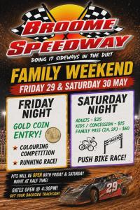 Family Day at Broome Speedway