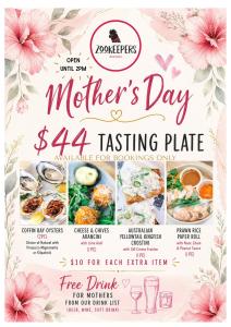 Mother's Day at Zookeepers