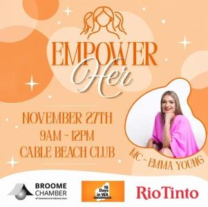Empower Her Morning Tea – 16 Days in WA: Stop Violence Against Women