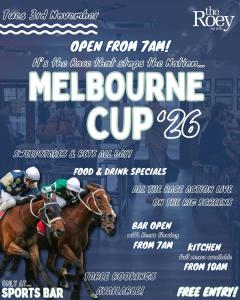 Melbourne Cup at the Roey Sports Bar