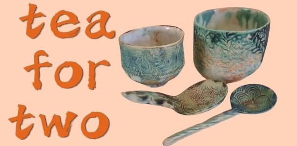 Tea for two ceramic workshops - KAN Shed