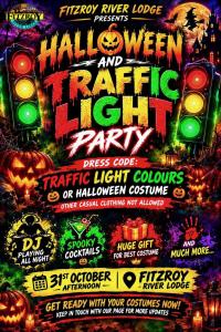 REGIONAL: Halloween and Traffic Light Party at Fitzroy River Lodge (afternoon)