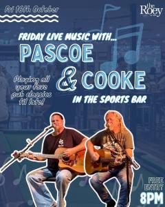 Live Music: Pascoe and Cooke