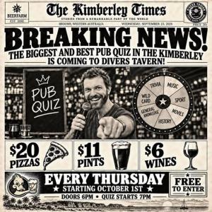 Dux Nuts Quiz at Divers Tavern