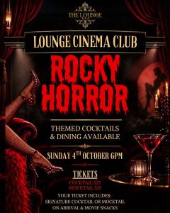 LOUNGE CINEMA CLUB presents THE ROCKY HORROR PICTURE SHOW