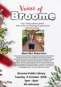 Voices of Broome: Meet Ben Robertson