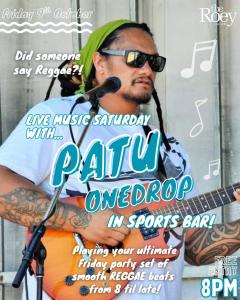 Live Music with Patu Onedrop