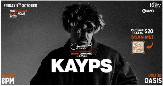 KAYPS - BUNUBA BABY Tour at The Roey