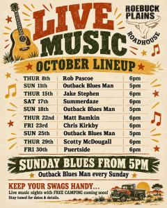 Jake Stephen at Roebuck Roadhouse